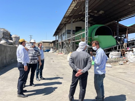 بازدید میدانی بازرس انجمن تخصصی HSE از واحدهای مختلف سازمان مدیریت پسماند شهرداری تبریز