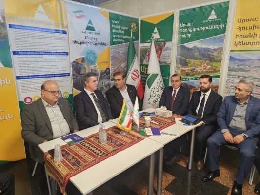 استقبال مقامات و فعالان اقتصادی بینالمللی از غرفه ارس در نمایشگاه ارمنستان اکسپو ۲۰۲۶