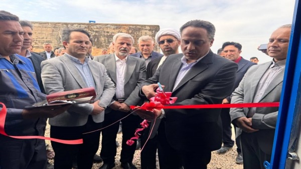 بهره برداری از مخزن ۲ هزار مترمکعبی آب در صوفیان آذربایجان شرقی