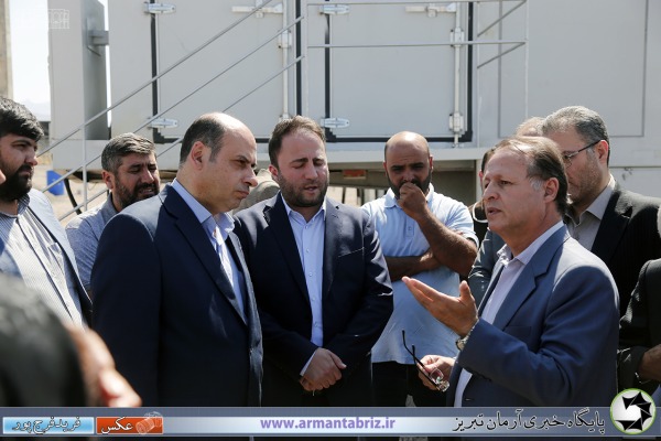 گزارش تصویری بازدید اصحاب رسانه آذربایجان شرقی ازنیروگاه های خورشیدی منطقه آزاد جلفا به همت شرکت برق منطقه ای آذربایجان شرقی
