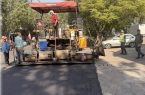 توزیع ۳۷۴ هزار و ۶۴۶ تن آسفالت در ۹۷۲ محله و معبر تبریز از ابتدای سال جاری