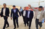 بازدید معاون مسکن و عمران شهری بنیاد مسکن از پروژه ۲۰۸ واحدی نهضت ملی طالقانی تبریز